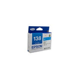 Epson T1382 (138) Cyan Ink Cartridge High Yield
