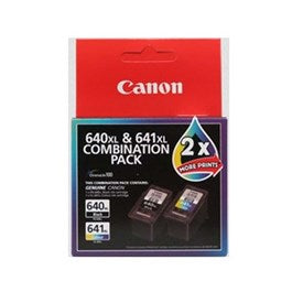 Canon PG-640XL Black / CL-641XL Colour Ink Cartridge - Combo Pack