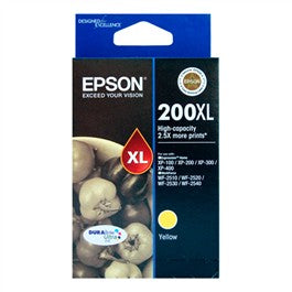 Epson 200XL Yellow Ink Cartridge High Yield