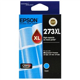 Epson 273XL Cyan Ink Cartridge High Yield