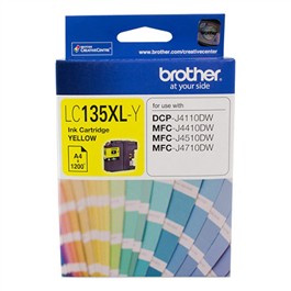 Brother LC-135XL Yellow Ink Cartridge