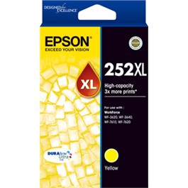 Epson 252XL Yellow Ink Cartridge High Yield