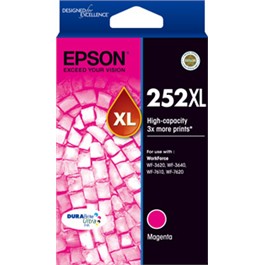 Epson 252XL Magenta Ink Cartridge High Yield