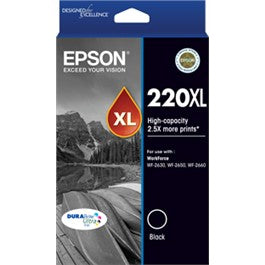 Epson 220XL Black Ink Cartridge High Yield