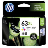 HP63XL Tri Colour Ink Cartridge