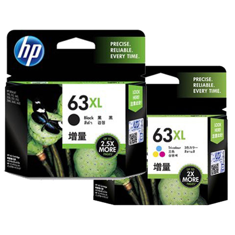 HP63XL Twin Pack Ink Cartridge