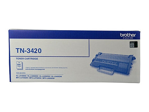 Brother TN-3420 Toner Cartridge - 3,000 pages