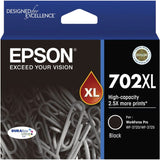 Epson 702XL Black Ink Cartridge High Yield
